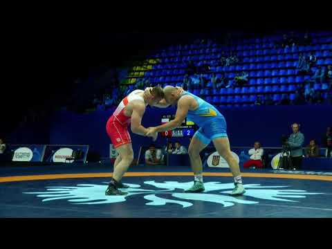 Final 1/2   FS   125 kg ROBERT BARAN (POL) OLEKSANDR KHOTSIANIVSKYI (UKR)