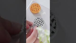【粘土】アップルパイ🍎🥧【ミニチュアスイーツ】#shorts #clayart #miniature #clay #polymerclaytutorial