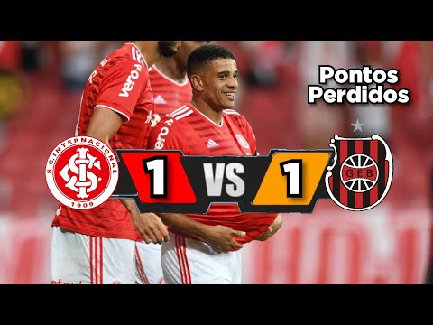 Internacional 1 x 1 Brasil de pelotas - Gols - Gaúchão 2022