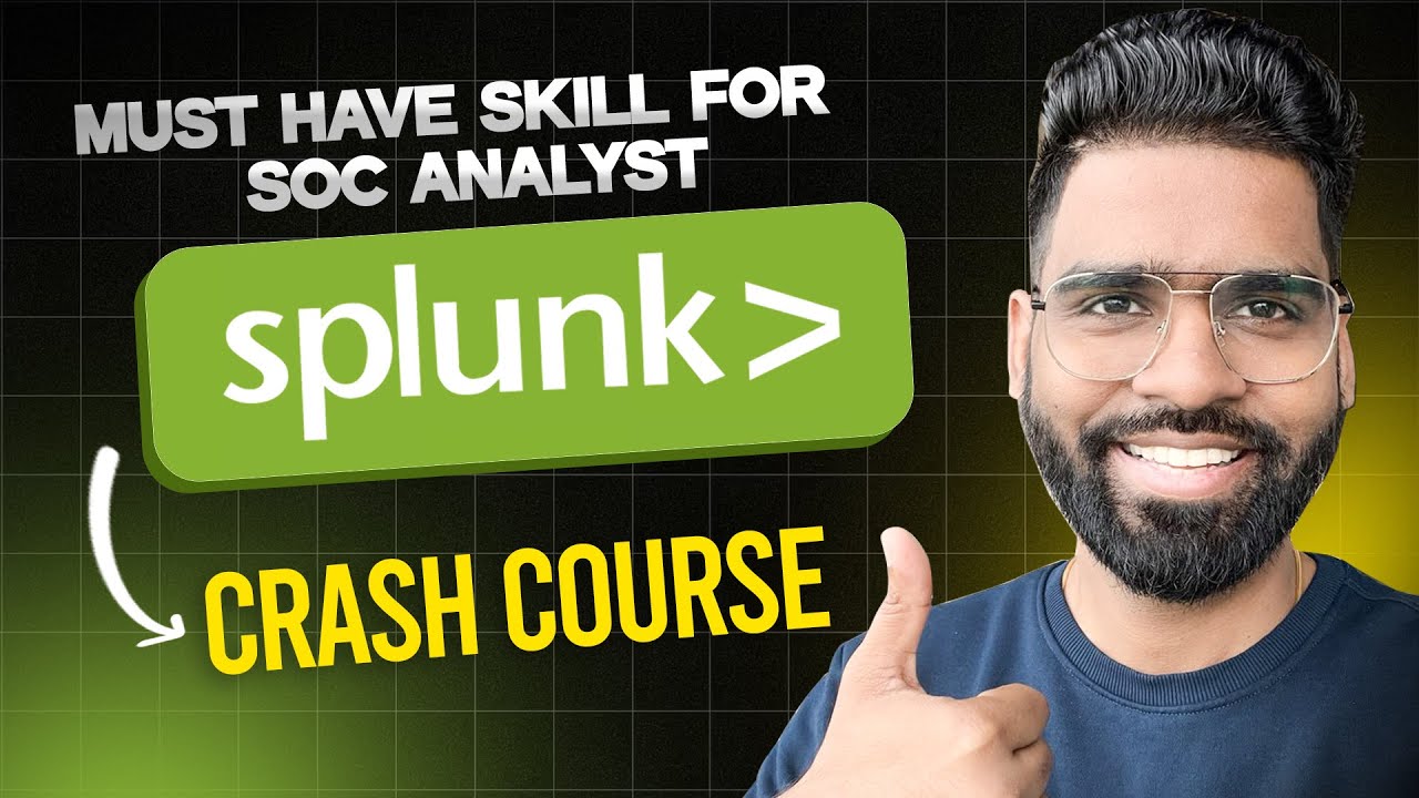 Splunk SIEM Crash Course | Free Spunk Training for Security Analyst