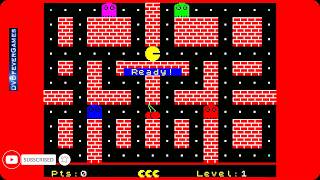 PAC-JON (2026) - 48K ZX Spectrum Homebrew game!