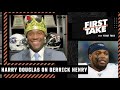 King Henry is BACK! 👑 - Harry Douglas wears a crown in honor of Derrick Henry’s return to practice
