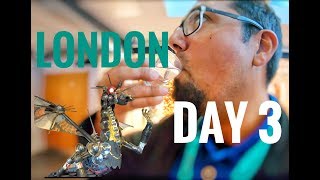 Drinking Beefeater GIN on the distillery tour! London Tour
