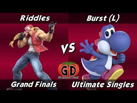 Gourmet Dash #1 - Riddles (Terry) vs Burst (Yoshi) Grand Finals - Ultimate Singles