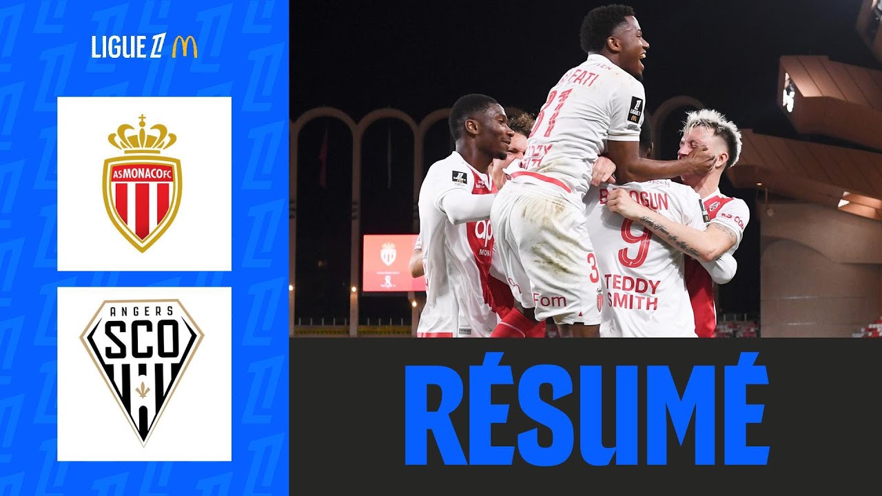 AS Monaco vs Angers Highlights