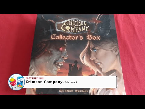 Crimson Company - Solo Playthrough [Play It Yourself]