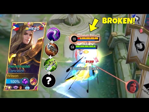 THE SCARIEST LANCELOT 1 SHOT BUILD FOR 2023! | INSANE DAMAGE!😱 | GLOBAL LANCELOT BEST BUILD | MLBB