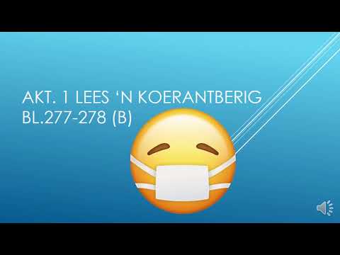 AFRIKAANS GRAAD 10: 15 Julie 2020 - periode 1 (15101)