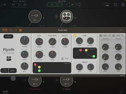 Flynth - The Friendly Synth by FingerLab - Demo & Walk-Through for the iPad