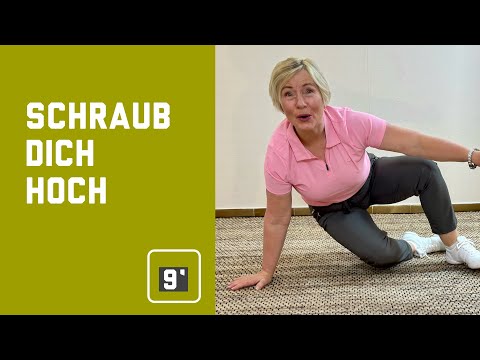 Einfach aufstehen: So kommst Du vom Boden hoch!