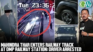 Download lagu MAHINDRA THAR ENTERS RAILWAY TRACK AT DMP RAILWAY STATION; 65-YR-OLD DRIVER ARRESTED mp3