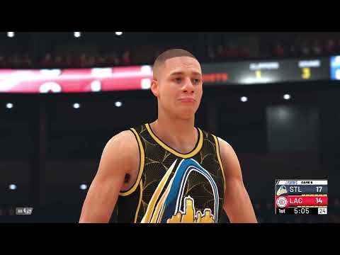 Curtles 2034 NBA Playoffs Semi Conference Game 6 ST Louis Sound vs Los Angeles Clippers 16th Season