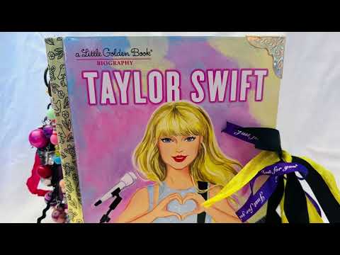 Taylor Swift Altered Little Golden Book Journal