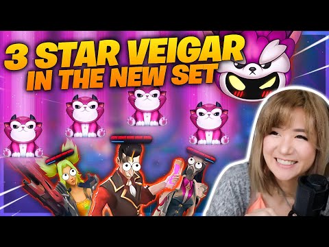 I HIT 3 STAR VEIGAR IN THE NEW SET!! YORDLES REROLL IS BACK (TFT Set 6.5) | Becca