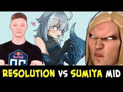 Resolution vs BEST Invoker Sumiya — mid Razor