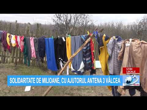 SOLIDARITATE DE MILIOANE, CU AJUTORUL ANTENA 3 VÂLCEA