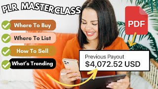 PLR Masterclass | PLR Products | How to sell PLR Products | Edit PLR Products | What to sell NOW! 🎄🎄