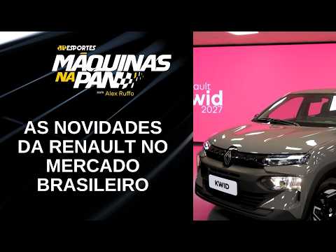 Os novos Kwid e Kardian da Renault | MÁQUINAS NA PAN