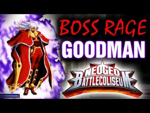 BOSS RAGE: Goodman (NeoGeo Battle Coliseum) Video