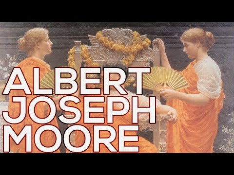 Albert Joseph Moore: A collection of 57 paintings (HD)