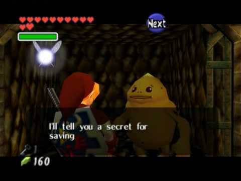 Legend of Zelda Ocarina of Time Walkthrough 08 (3/8) "Fire Temple: Part 1"