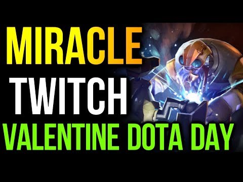 Miracle- Tinker Twitch Stream - Valentine is Dota Day Dota2