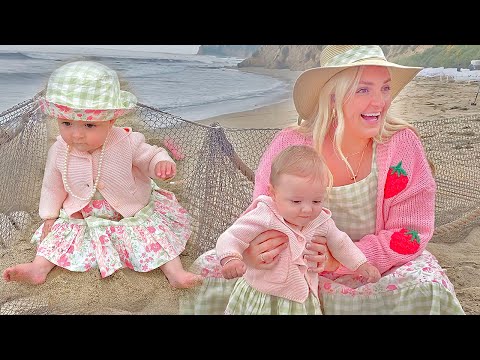 Sweetie's First Time At The Beach!