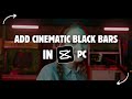 How to Add Cinematic Black Bars in Capcut PC | Capcut PC Tutorial