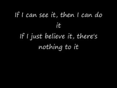 I Believe I can fly lyrics