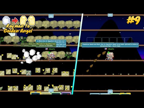 HUGE MASS ALMOST DONE!! 😍 | Rayman to Golden Angel #9 | Growtopia