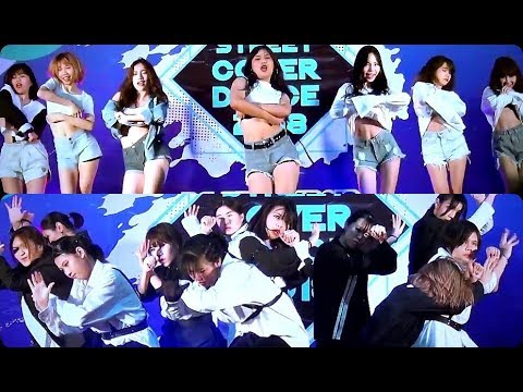 "La Dolce Vita" cover "A(Rainbow)+Pick me(Produce101)+Boomerang+Energetic(Wanna One)" @ SQ1 JK 2018