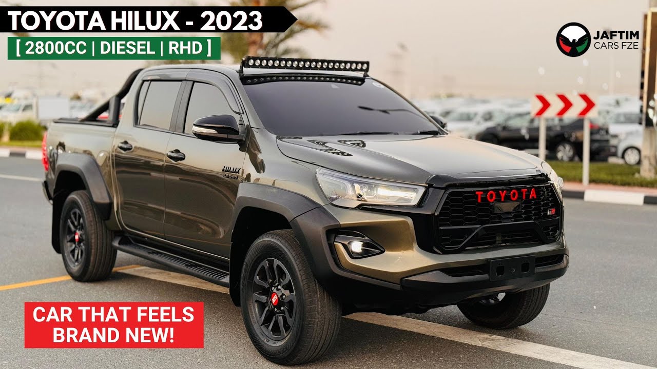 Toyota Hilux GR KIT INSTALLED | AFTER MARKET SIDE FENDERS | 2.8L DIESEL | RHD | REAR VIEW CAMERA video