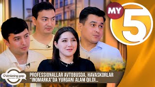 Professionallar avtobusda, havaskorlar “inomarka”da yurgani alam qildi… | O'ZIMIZNING GAP