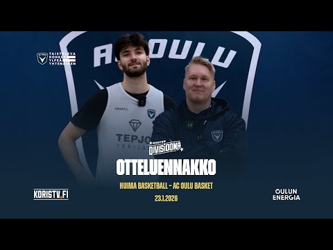 Otteluennakko: Huima Basketball – AC Oulu Basket 23.1.2026
