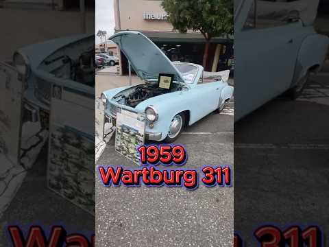 Thumbnail for 1959 Wartburg 311 Convertible by Renault, Volkswagen, Convertible, Car, Melkus