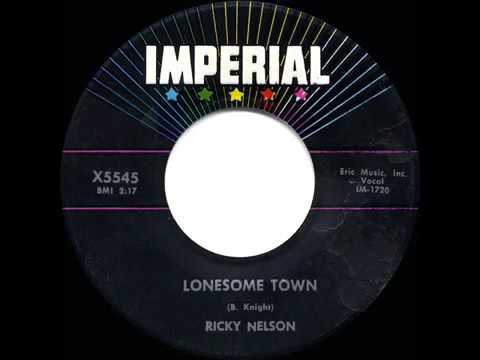 1958 HITS ARCHIVE  Lonesome Town   Ricky Nelson