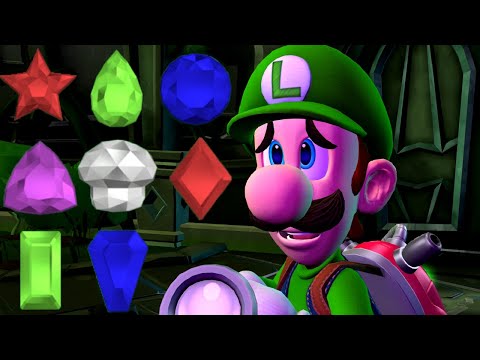 Luigi's Mansion 2 HD - All Gem Locations