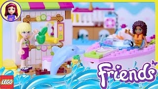 LEGO Juniors Andrea & Stephanie's Beach Holiday Review Build Silly Play Kids Toys