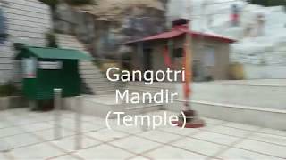 preview picture of video 'Gangotri Temple and Ganga ghat 2018 new | Goumukh Trek'