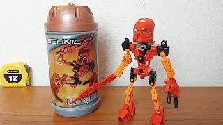 YouTube thumbnail: Lego Bionicle Tahu set #8534 |S PIDER's lego review