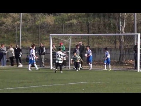 U.E.Sants Alevín "F" vs GRAN Pª ESPANYOLISTA MANIGUA A - Gol Tenzin
