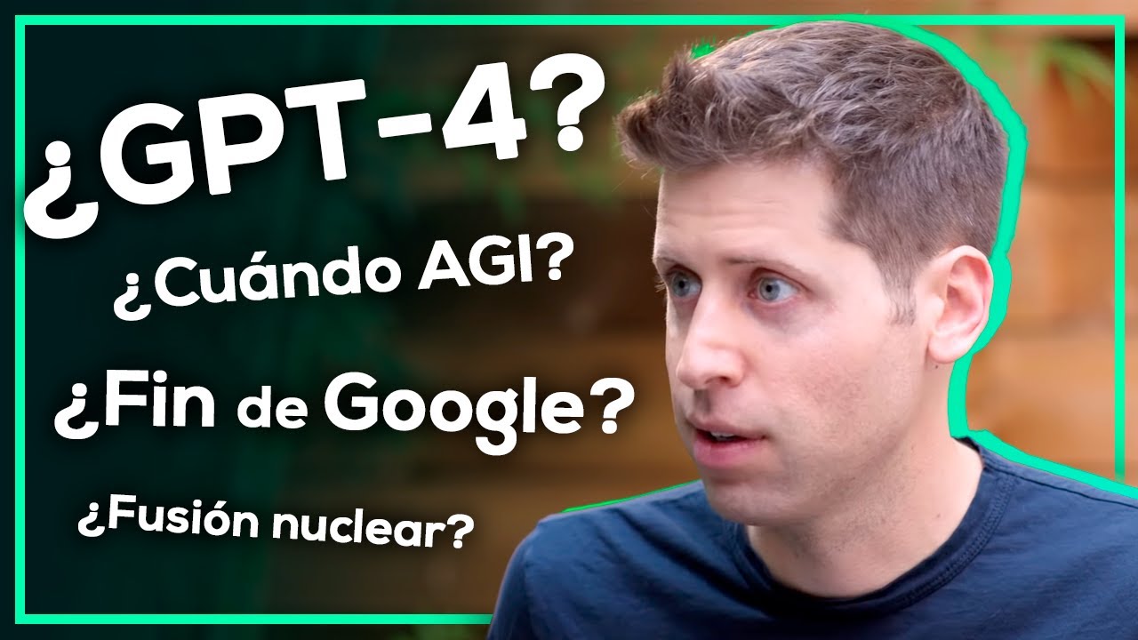 Resumen ENTREVISTA a Sam Altman, CEO de OpenAI (GPT-4, ChatGPT, AGI)