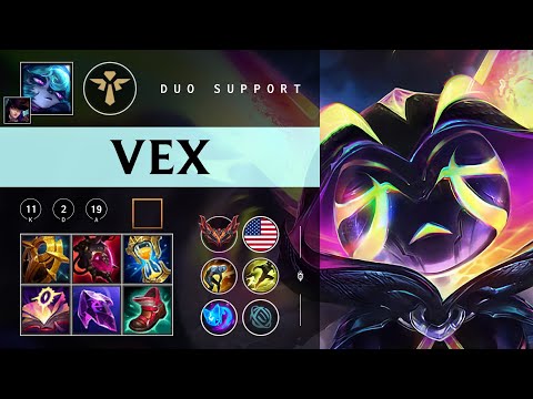 Vex Support vs Leona - NA Grandmaster Patch 26.02