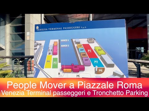 People Mover Cruise Port and Parking of tronchetto , how to move!