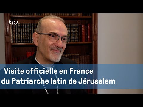 Le cardinal Pizzaballa en visite officielle en France