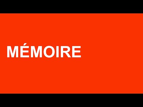 MÉMOIRE, Pierre Nora (ABC Penser)