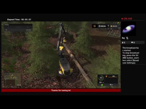 Farming simulator17 logging New bartelshagen map