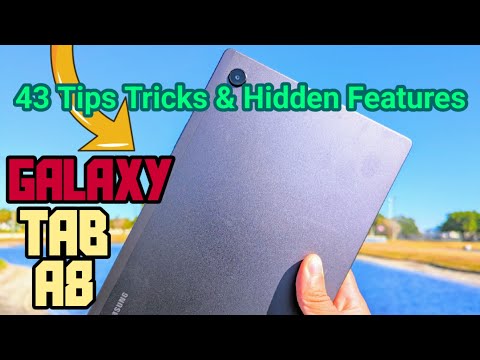 43 Tips and Tricks for the Samsung Galaxy Tab A8 | Hidden Features!