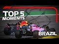 Top 5 Moments | 2018 Brazilian Grand Prix