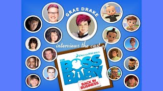 Boss Baby Back in Business Cast Panel video